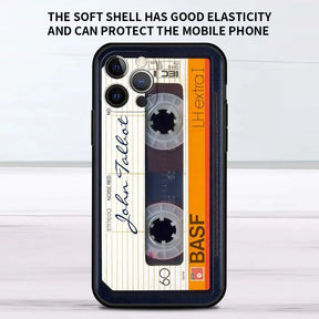 Cases for Apple iPhone Vintage Cassette Tape Retro Style