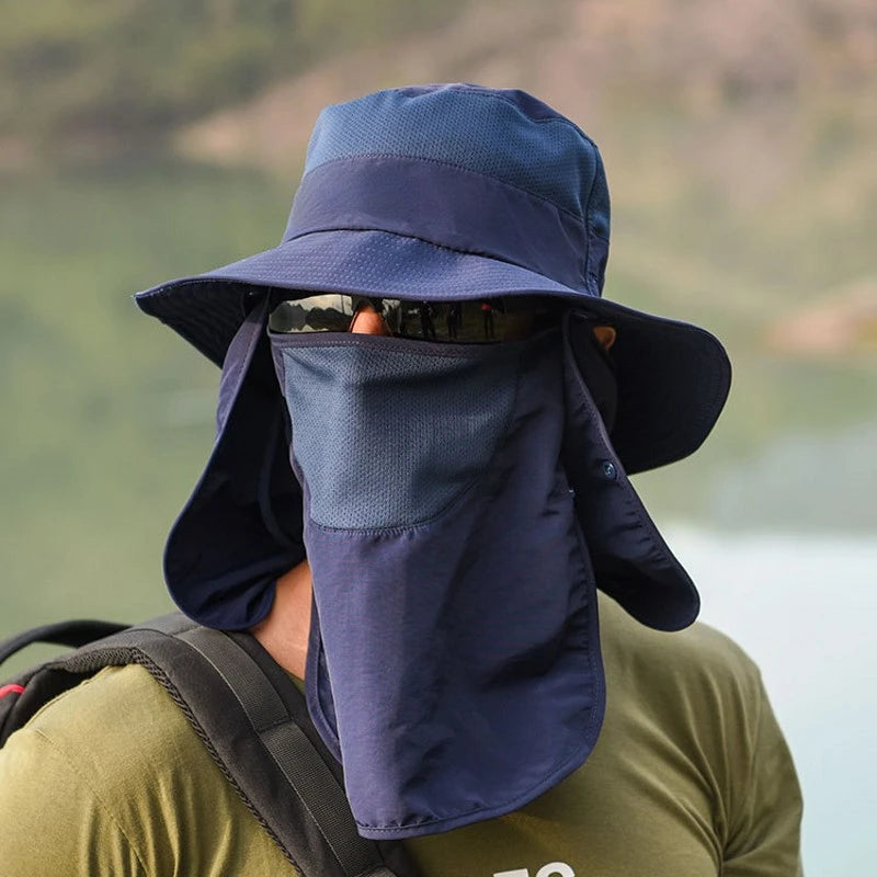 Summer Sun Hats UV Protection Outdoor Hunting Fishing Cap
