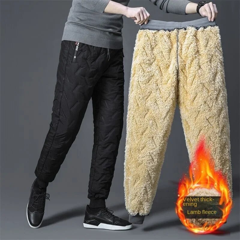 Lambswool Pants Waterproof Thermal Trousers