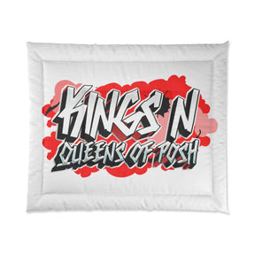 Kings N Queens of Posh Logo Comforter
