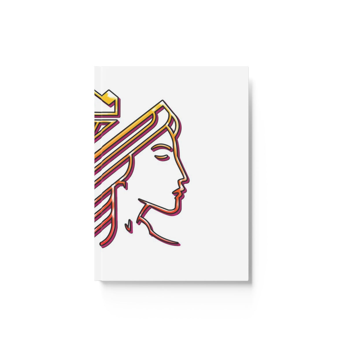 Kings N Queens of Posh Logo Hard Backed Journal