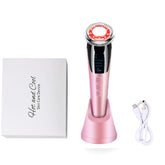 LED Facial Lifting Beauty Vibration led light therapy before and after