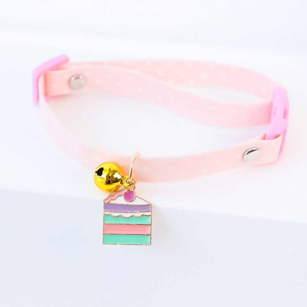 Adjustable Bells Cute Pet Collars