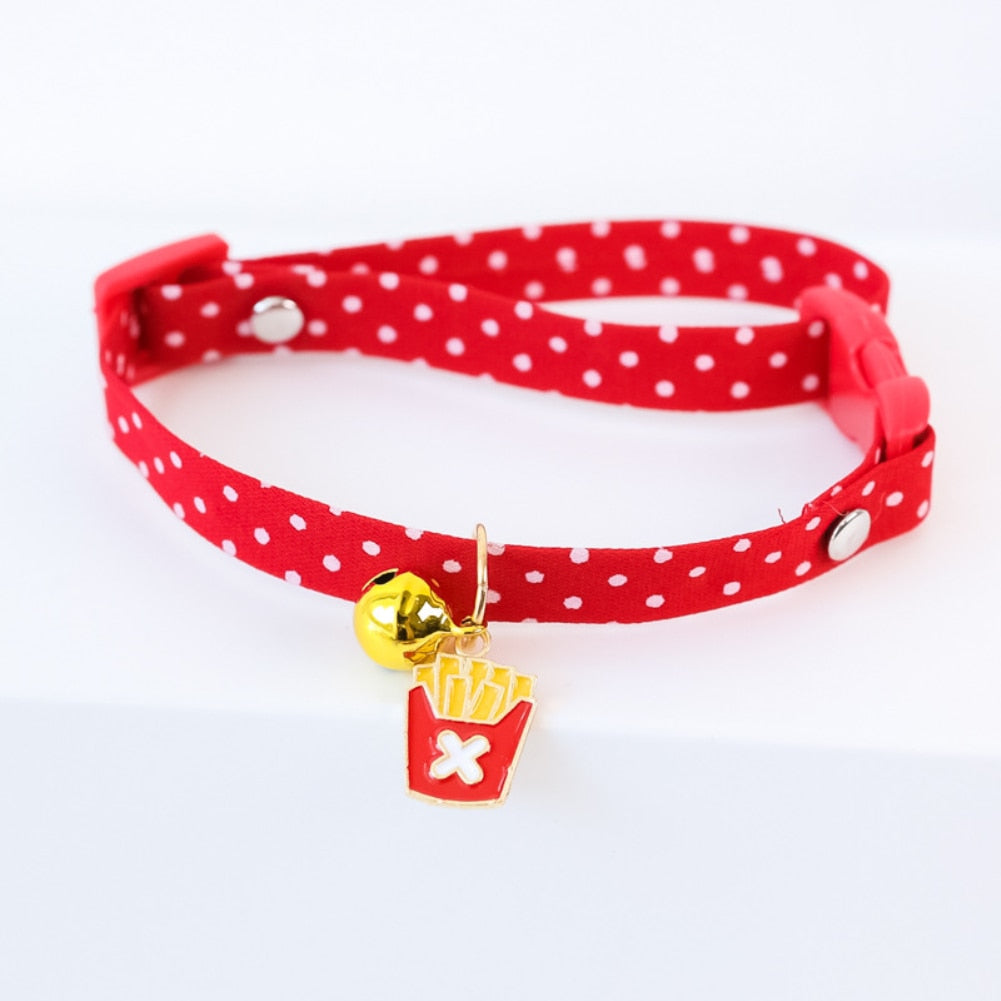 Adjustable Bells Cute Pet Collars