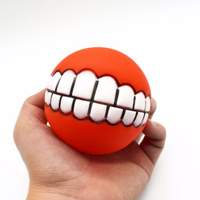 Cute Teeth Fashion Funny Trick Pet Ball Toys