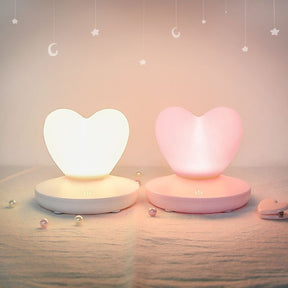 Romantic Love Heart LED Touch Table Lamp
