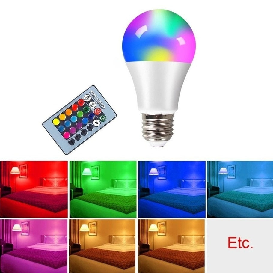 Colorful RGB LED Lamp