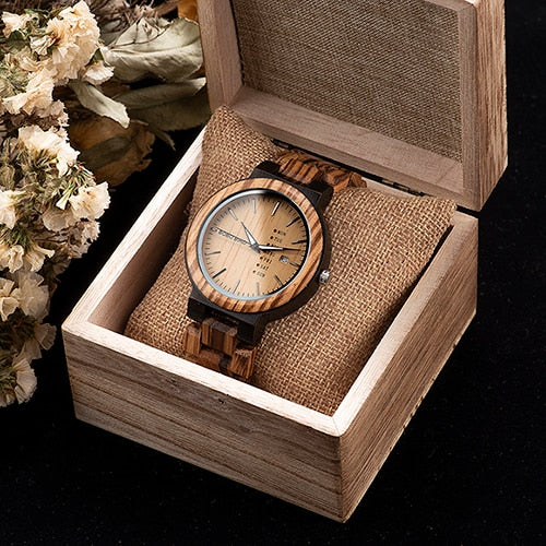 Wooden Quartz Watch