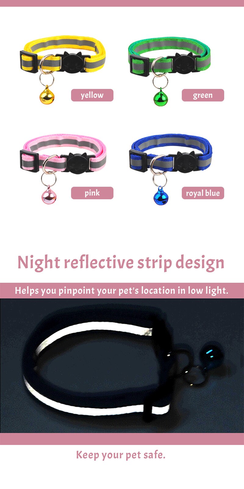 Reflective Light Pet Collar