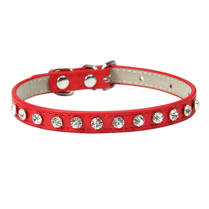 Super Shining Rhinestone Pet Collar