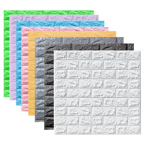 3D Brick Wall Sticker