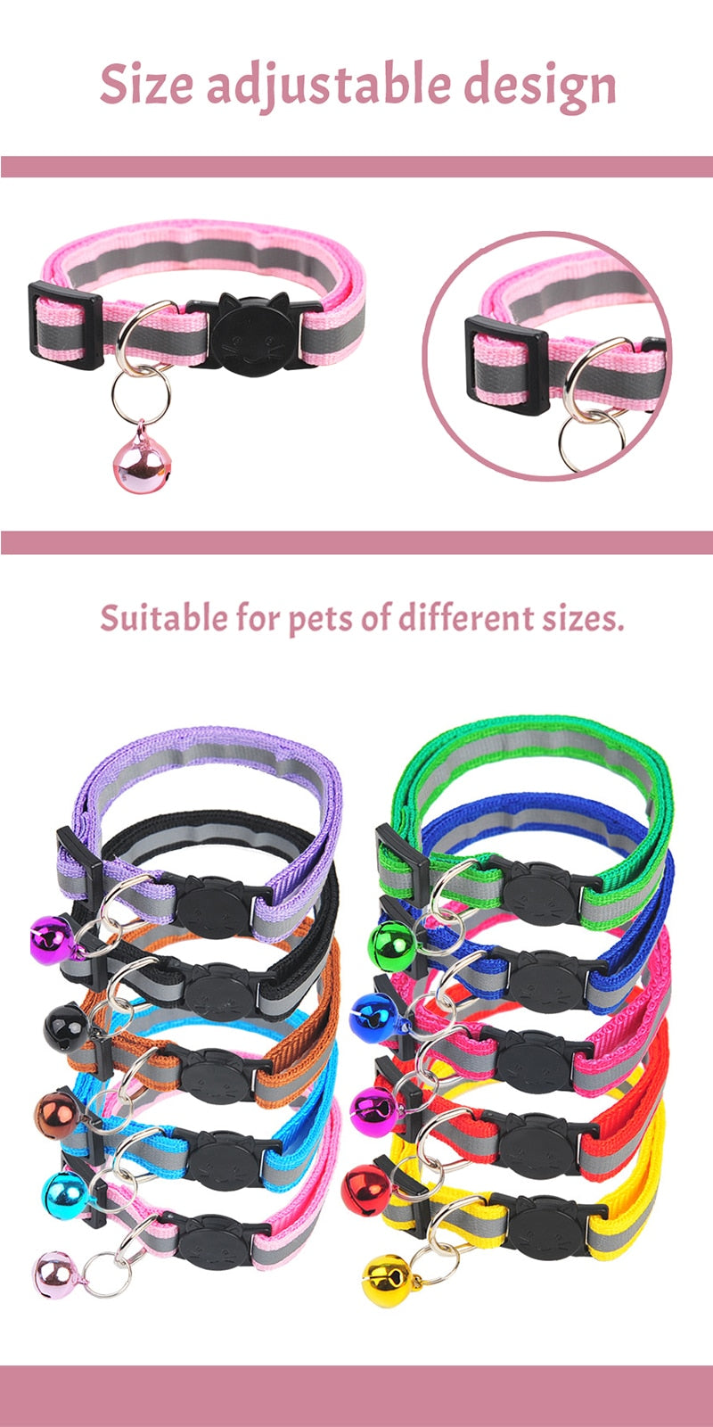 Reflective Light Pet Collar