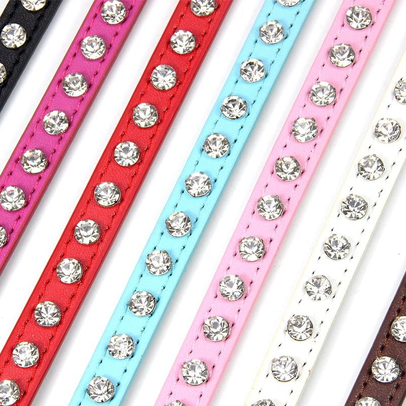 Super Shining Rhinestone Pet Collar