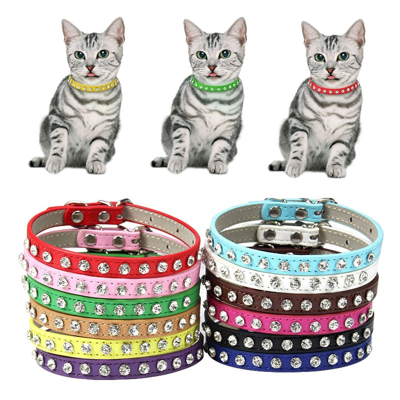 Super Shining Rhinestone Pet Collar