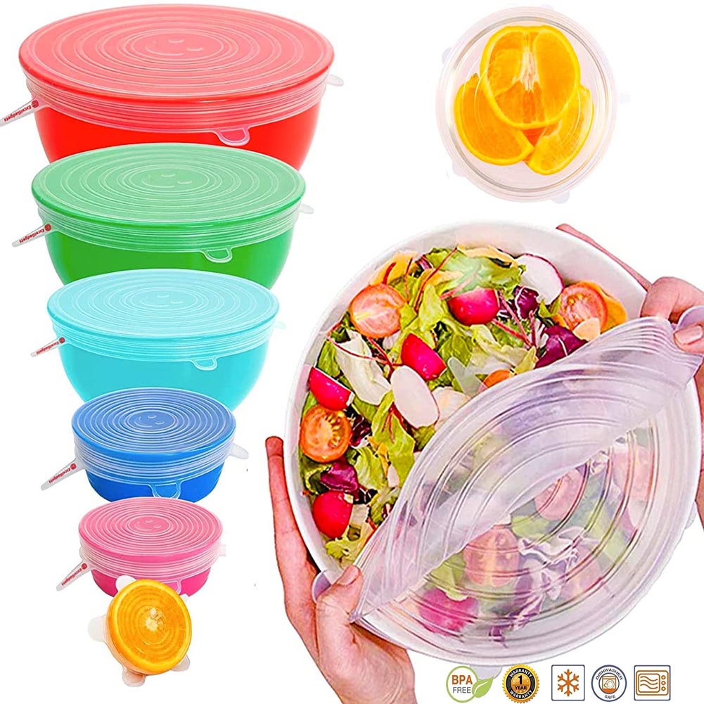 Silicone Food Covers Set